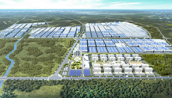 宜昌宁德时代邦普一体化新能源产业园