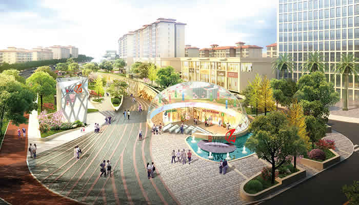 佳和盛世蝴蝶谷广场综合体